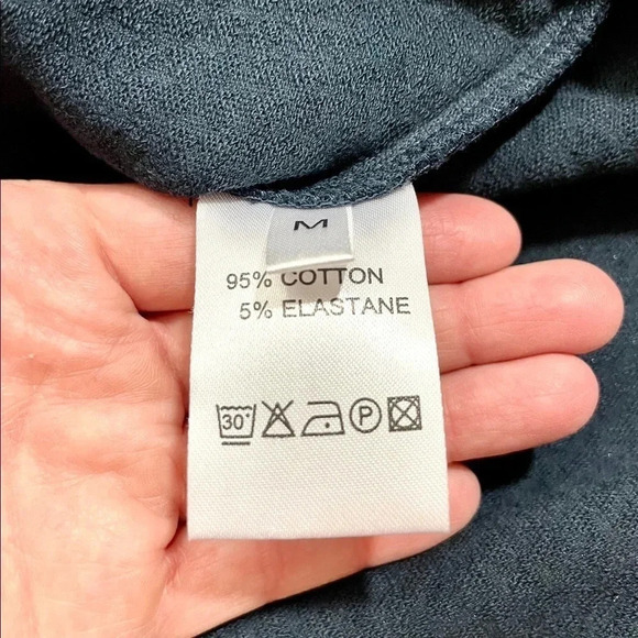 NWT Ganni Navy Fulton Basketweave Dress - Picture 4 of 5